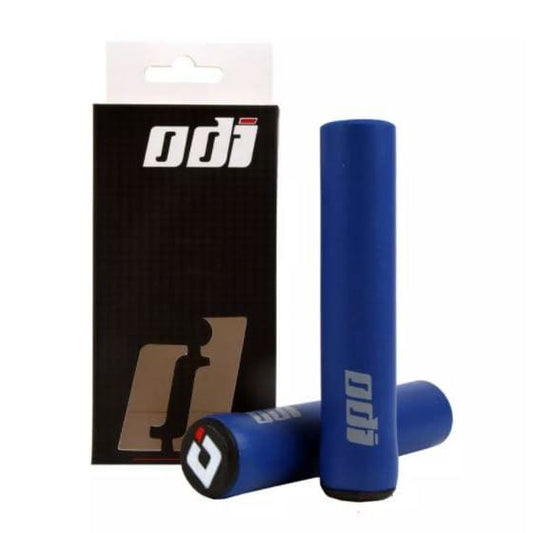 2PCS Silicone AntiSlip Bicycle Grips Blue - Accessories